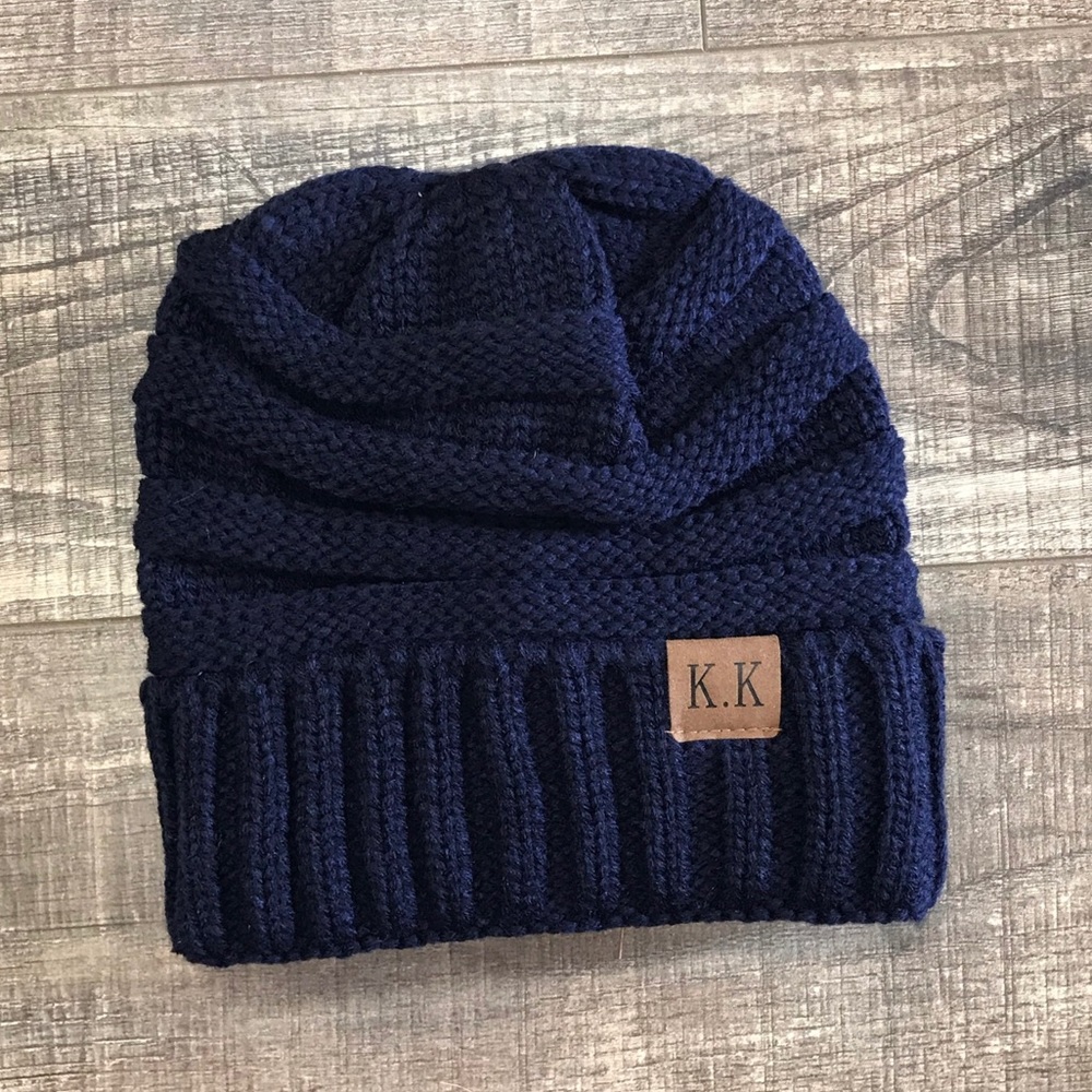 KK Slouch Beanie-Navy